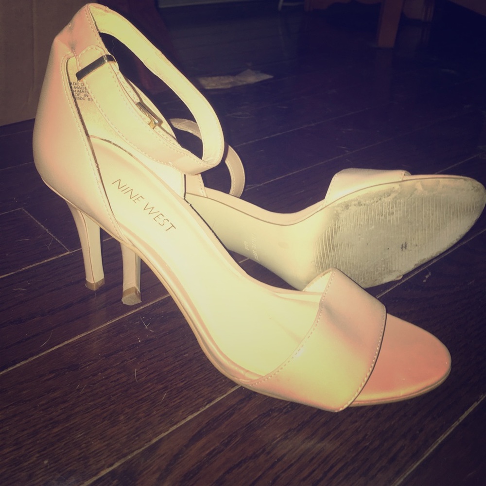 Nine West Heel Sandals Nude